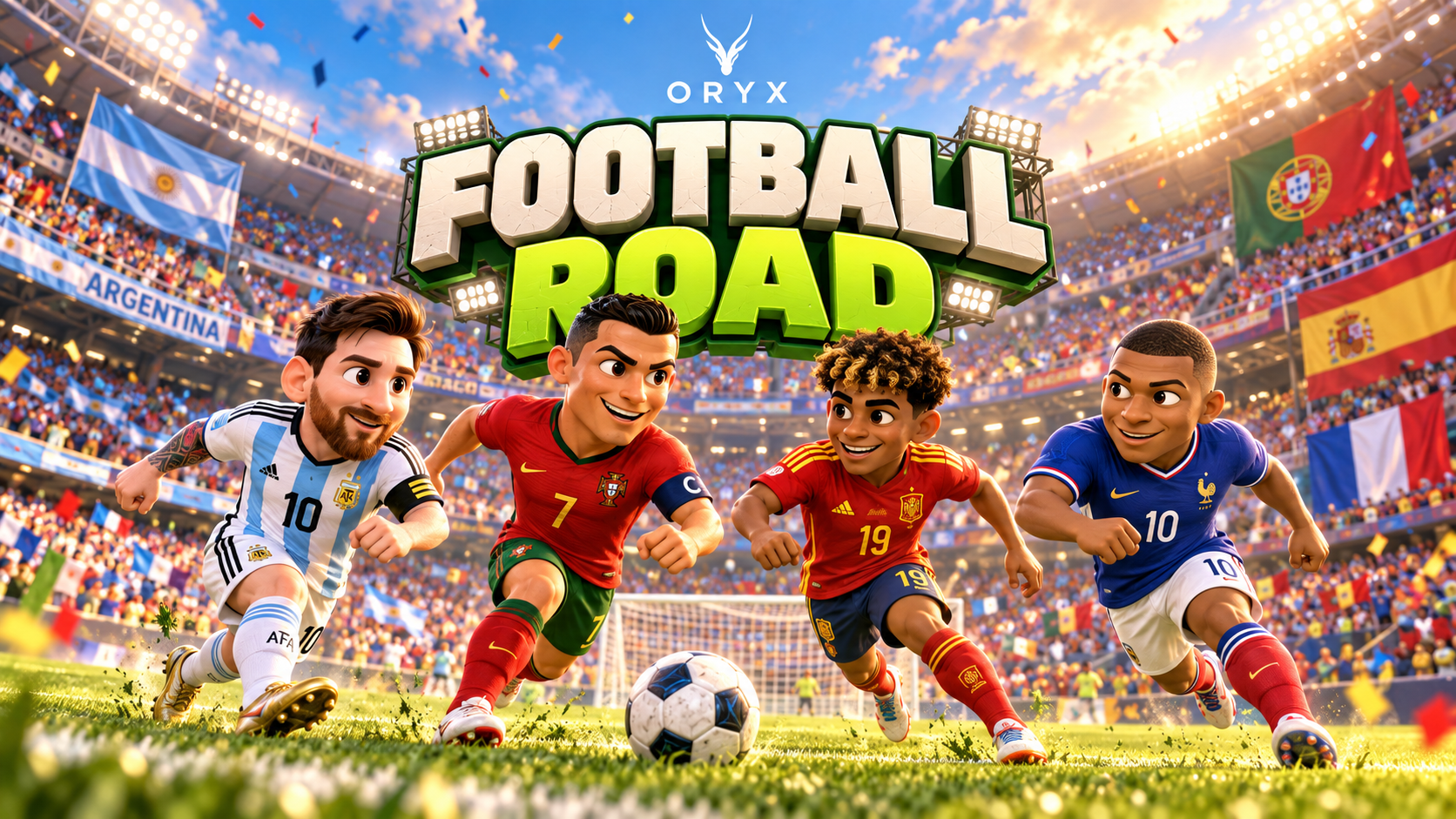 Portada de Football Road